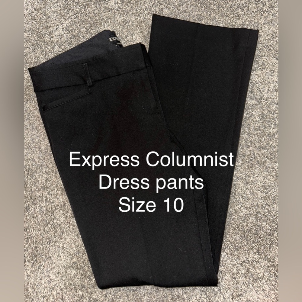 Express Columbist Black Dress Pants